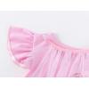 imageWonderBabe Princess Costume Toddlers Girls Dress Kids Halloween Birthday Party Dress up Outfit with CapePink