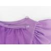 imageWonderBabe Princess Costume Toddlers Girls Dress Kids Halloween Birthday Party Dress up Outfit with CapePurple