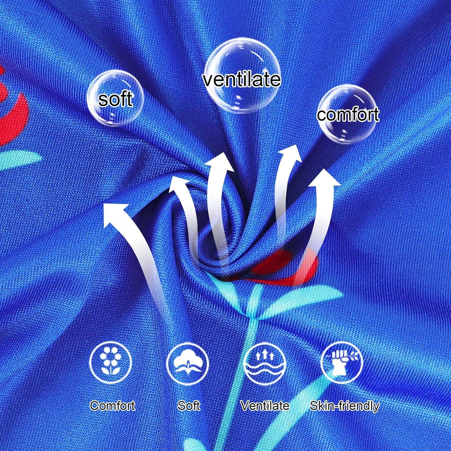 imageWonderBabe Princess Dress With Cape Girls Halloween Birthday Party Cosplay Costume Toddler Ruffle Sleeve Fancy Outfit GiftDark Blue