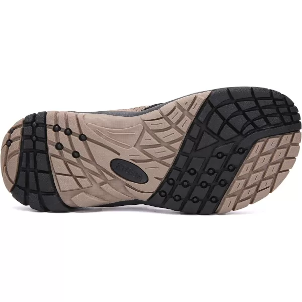 KUBUA Men's Beach Flip-Flops Water Sandals Outdoor Athletic Thong Sandal Slippers