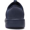 imageKUBUA Slippers for Men and Womens Indoor House Shoes Plush Slip on Outdoor Garden LoafersDark Blue