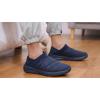 imageKUBUA Slippers for Men and Womens Indoor House Shoes Plush Slip on Outdoor Garden LoafersDark Blue