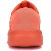 imageKUBUA Slippers for Men and Womens Indoor House Shoes Plush Slip on Outdoor Garden LoafersOrange