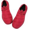 imageKUBUA Slippers for Men and Womens Indoor House Shoes Plush Slip on Outdoor Garden LoafersRed