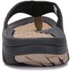 imageKUBUA Mens Beach FlipFlops Water Sandals Outdoor Athletic Thong Sandal SlippersA Khaki