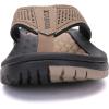 imageKUBUA Mens Beach FlipFlops Water Sandals Outdoor Athletic Thong Sandal SlippersA Khaki
