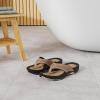 imageKUBUA Mens Beach FlipFlops Water Sandals Outdoor Athletic Thong Sandal SlippersA Khaki