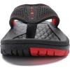 imageKUBUA Mens Beach FlipFlops Water Sandals Outdoor Athletic Thong Sandal SlippersBlackRed