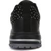 imageKUBUA Kids Sneakers for Boys Girls Running Tennis Shoes Lightweight Breathable Sport AthleticBlack Grey B