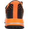 imageKUBUA Kids Sneakers for Boys Girls Running Tennis Shoes Lightweight Breathable Sport AthleticBlack Orange
