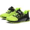 imageKUBUA Kids Sneakers for Boys Girls Running Tennis Shoes Lightweight Breathable Sport AthleticBlackGreen