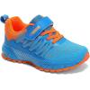 imageKUBUA Kids Sneakers for Boys Girls Running Tennis Shoes Lightweight Breathable Sport AthleticBlue Orange a