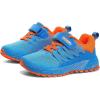 imageKUBUA Kids Sneakers for Boys Girls Running Tennis Shoes Lightweight Breathable Sport AthleticBlue Orange a