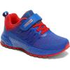 imageKUBUA Kids Sneakers for Boys Girls Running Tennis Shoes Lightweight Breathable Sport AthleticBlue Red a
