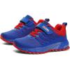 imageKUBUA Kids Sneakers for Boys Girls Running Tennis Shoes Lightweight Breathable Sport AthleticBlue Red a