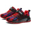 imageKUBUA Kids Sneakers for Boys Girls Running Tennis Shoes Lightweight Breathable Sport AthleticCamouflage Red a