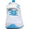 imageKUBUA Kids Sneakers for Boys Girls Running Tennis Shoes Lightweight Breathable Sport AthleticWhite Blue