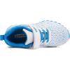 imageKUBUA Kids Sneakers for Boys Girls Running Tennis Shoes Lightweight Breathable Sport AthleticWhite Blue