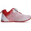 imageKUBUA Kids Sneakers for Boys Girls Running Tennis Shoes Lightweight Breathable Sport AthleticWhite Red