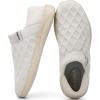 imageKUBUA Mens Womens Slippers Indoor Lightweight House Shoes Outdoor Breathable Slip on LoafersBeige