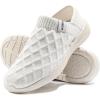 imageKUBUA Mens Womens Slippers Indoor Lightweight House Shoes Outdoor Breathable Slip on LoafersBeige