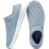 imageKUBUA Mens Womens Slippers Indoor Lightweight House Shoes Outdoor Breathable Slip on LoafersBlue
