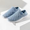 imageKUBUA Mens Womens Slippers Indoor Lightweight House Shoes Outdoor Breathable Slip on LoafersBlue