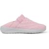 imageKUBUA Mens Womens Slippers Indoor Lightweight House Shoes Outdoor Breathable Slip on LoafersPink White