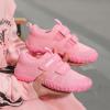 imageKUBUA Barefoot Shoes for Kids Boys Girls Minimalist Zero Drop Sneakers Toddler Little Big KidA Pink