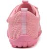 imageKUBUA Barefoot Shoes for Kids Boys Girls Minimalist Zero Drop Sneakers Toddler Little Big KidA Pink