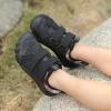 imageKUBUA Barefoot Shoes for Kids Boys Girls Minimalist Zero Drop Sneakers Toddler Little Big KidB Black