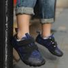 imageKUBUA Barefoot Shoes for Kids Boys Girls Minimalist Zero Drop Sneakers Toddler Little Big KidB Black Blue