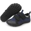 imageKUBUA Barefoot Shoes for Kids Boys Girls Minimalist Zero Drop Sneakers Toddler Little Big KidB Black Blue