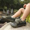 imageKUBUA Barefoot Shoes for Kids Boys Girls Minimalist Zero Drop Sneakers Toddler Little Big KidB Black Green