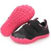 imageKUBUA Barefoot Shoes for Kids Boys Girls Minimalist Zero Drop Sneakers Toddler Little Big KidB Black Pink
