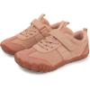 imageKUBUA Boys Girls Sneakers Kids Barefoot Shoes Comfort AntiSlip Walking Shoes for Indoor Outdoor Toddler Little Big KidApricot