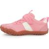 imageKUBUA Boys Girls Sneakers Kids Barefoot Shoes Comfort AntiSlip Walking Shoes for Indoor Outdoor Toddler Little Big KidPink