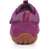 imageKUBUA Boys Girls Sneakers Kids Barefoot Shoes Comfort AntiSlip Walking Shoes for Indoor Outdoor Toddler Little Big KidPurple