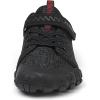 imageKUBUA Kids Barefoot Shoes Boys Girls Sneakers Naturally Splay Shoes Toddler Little Big KidA Black
