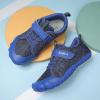 imageKUBUA Kids Barefoot Shoes Boys Girls Sneakers Naturally Splay Shoes Toddler Little Big KidA Blue