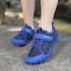 imageKUBUA Kids Barefoot Shoes Boys Girls Sneakers Naturally Splay Shoes Toddler Little Big KidA Blue