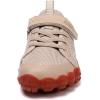 imageKUBUA Kids Barefoot Shoes Boys Girls Sneakers Naturally Splay Shoes Toddler Little Big KidB Beige