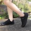 imageKUBUA Kids Barefoot Shoes Boys Girls Sneakers Naturally Splay Shoes Toddler Little Big KidB Black