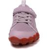 imageKUBUA Kids Barefoot Shoes Boys Girls Sneakers Naturally Splay Shoes Toddler Little Big KidB Light Purple