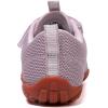 imageKUBUA Kids Barefoot Shoes Boys Girls Sneakers Naturally Splay Shoes Toddler Little Big KidB Light Purple