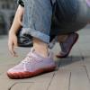 imageKUBUA Kids Barefoot Shoes Boys Girls Sneakers Naturally Splay Shoes Toddler Little Big KidB Light Purple