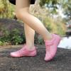 imageKUBUA Kids Barefoot Shoes Boys Girls Sneakers Naturally Splay Shoes Toddler Little Big KidB Pink