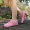 imageKUBUA Kids Barefoot Shoes Boys Girls Sneakers Naturally Splay Shoes Toddler Little Big KidB Pink