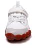 imageKUBUA Kids Barefoot Shoes Boys Girls Sneakers Naturally Splay Shoes Toddler Little Big KidB White
