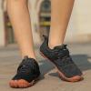 imageKUBUA Kids Barefoot Shoes Boys Girls Sneakers Naturally Splay Shoes Toddler Little Big KidC Black